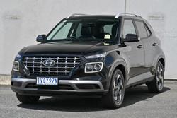 2021 Hyundai Venue Elite QX.V3 MY21 Phantom Black