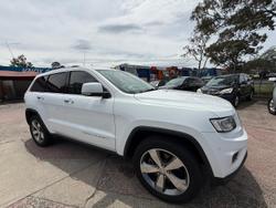 2013 Jeep Grand Cherokee Limited WK MY14 4X4 Constant Bright White