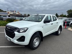2025 Isuzu D-MAX SX MY25.5 4X4 Dual Range Mineral White