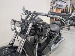 2012 Triumph THUNDERBIRD STORM Carbon Black / Sapphire Black