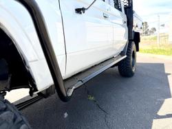 2019 Toyota Landcruiser Workmate VDJ79R 4X4 Dual Range French Vanilla