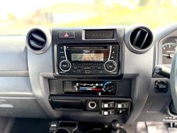 2019 Toyota Landcruiser Workmate VDJ79R 4X4 Dual Range French Vanilla