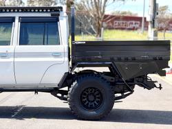 2019 Toyota Landcruiser Workmate VDJ79R 4X4 Dual Range French Vanilla