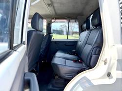 2019 Toyota Landcruiser Workmate VDJ79R 4X4 Dual Range French Vanilla