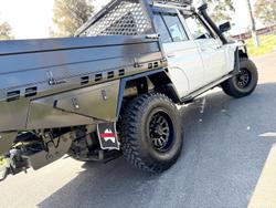 2019 Toyota Landcruiser Workmate VDJ79R 4X4 Dual Range French Vanilla