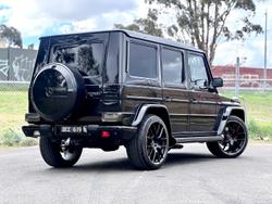 2012 Mercedes-Benz G-Class G55 AMG W463 MY11 AWD Obsidian Black