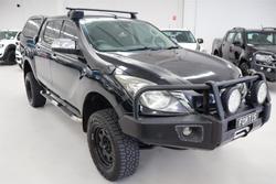 2017 Mazda BT-50 GT UR 4X4 Dual Range Jet Black