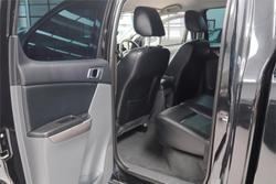 2017 Mazda BT-50 GT UR 4X4 Dual Range Jet Black