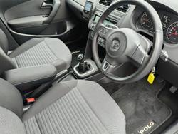 2014 Volkswagen Polo 77TSI Comfortline 6R MY14 Blue