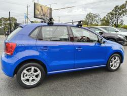 2014 Volkswagen Polo 77TSI Comfortline 6R MY14 Blue