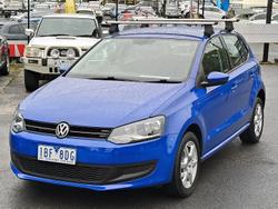 2014 Volkswagen Polo 77TSI Comfortline 6R MY14 Blue