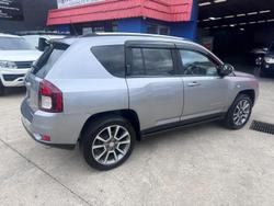 2016 Jeep Compass Limited MK MY16 Four Wheel Drive Billet Silver