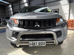 2016 Mitsubishi Triton GLX+ MQ MY17 4X4 Dual Range Sterling Silver