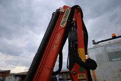 2022 Isuzu Nps75-155 4x4 Tray with Crane White