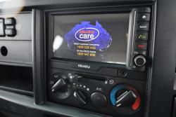 2022 Isuzu Nps75-155 4x4 Tray with Crane White