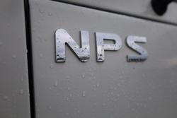 2022 Isuzu N Series NPS 75/45-155 Dropside Tray with Crane White