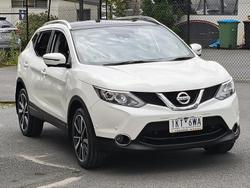 2017 Nissan QASHQAI Ti J11 Ivory Pearl