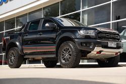 2021 Ford Ranger Raptor PX MkIII MY21.25 4X4 Dual Range Shadow Black