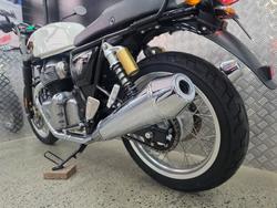 2022 ROYAL ENFIELD (SEE ALSO ENFIEL CONTINENTAL GT 650 E5 CUSTOM WHITE