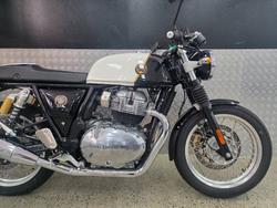2022 ROYAL ENFIELD (SEE ALSO ENFIEL CONTINENTAL GT 650 E5 CUSTOM WHITE
