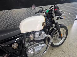 2022 ROYAL ENFIELD (SEE ALSO ENFIEL CONTINENTAL GT 650 E5 CUSTOM WHITE