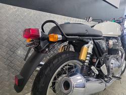 2022 ROYAL ENFIELD (SEE ALSO ENFIEL CONTINENTAL GT 650 E5 CUSTOM WHITE