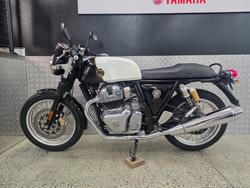 2022 ROYAL ENFIELD (SEE ALSO ENFIEL CONTINENTAL GT 650 E5 CUSTOM WHITE