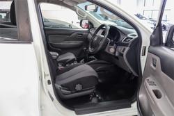2018 Mitsubishi Triton GLX+ MQ MY18 4X4 Dual Range White