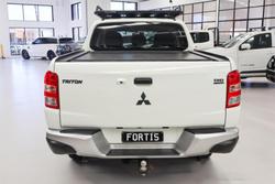 2018 Mitsubishi Triton GLX+ MQ MY18 4X4 Dual Range White