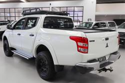 2018 Mitsubishi Triton GLX+ MQ MY18 4X4 Dual Range White