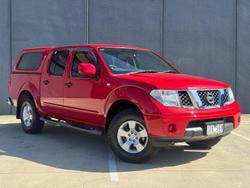 2014 Nissan Navara Silverline SE D40 Series 9 4X4 Dual Range Burning Red