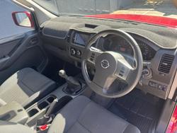 2014 Nissan Navara Silverline SE D40 Series 9 4X4 Dual Range Burning Red