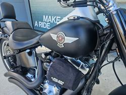2011 HARLEY-DAVIDSON FLSTFB FAT BOY LO Black