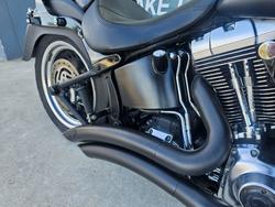2011 HARLEY-DAVIDSON FLSTFB FAT BOY LO Black