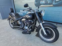 2011 HARLEY-DAVIDSON FLSTFB FAT BOY LO Black