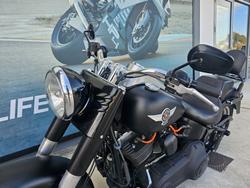 2011 HARLEY-DAVIDSON FLSTFB FAT BOY LO Black