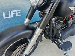 2011 HARLEY-DAVIDSON FLSTFB FAT BOY LO Black