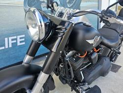 2011 HARLEY-DAVIDSON FLSTFB FAT BOY LO Black