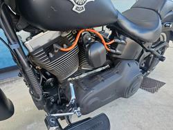 2011 HARLEY-DAVIDSON FLSTFB FAT BOY LO Black