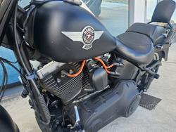2011 HARLEY-DAVIDSON FLSTFB FAT BOY LO Black