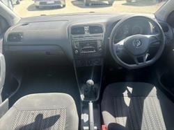 2015 Volkswagen Polo 66TSI Trendline 6R MY15 Sunset Red