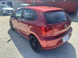 2015 Volkswagen Polo 66TSI Trendline 6R MY15 Sunset Red