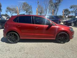 2015 Volkswagen Polo 66TSI Trendline 6R MY15 Sunset Red