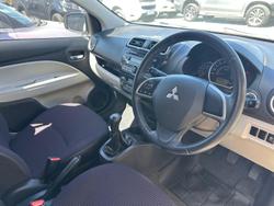 2014 Mitsubishi Mirage LS LA MY14 White