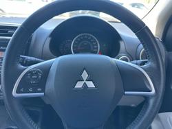 2014 Mitsubishi Mirage LS LA MY14 White