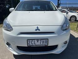 2014 Mitsubishi Mirage LS LA MY14 White