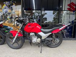 2012 Honda CB125E CB Red