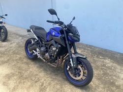 2017 Yamaha MT-09 Blue