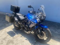 2015 Triumph TIGER 800 XRX Blue