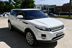 2013 Land Rover Range Rover Evoque SD4 Pure L538 MY13.5 4X4 Constant Fuji White
